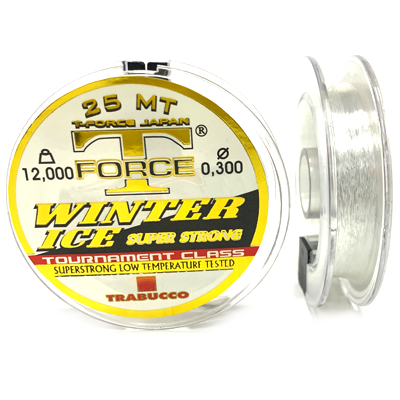 Леска TRABUCCO T-FORCE Winter Ice 0.300мм 25м