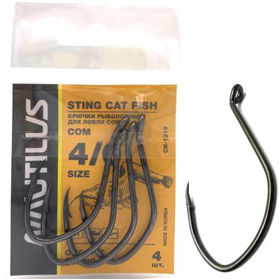 Крюк Nautilus Sting Cat Fish №4/0 Крюк Nautilus Sting Cat Fish №4/0