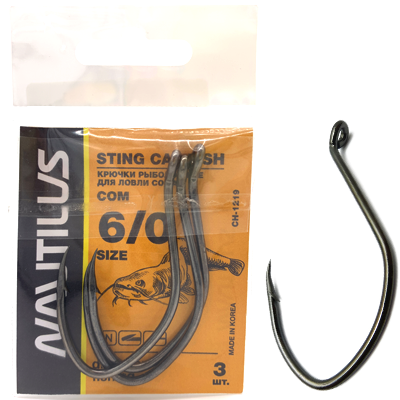 Крюк Nautilus Sting Cat Fish №6/0 Крюк Nautilus Sting Cat Fish №6/0