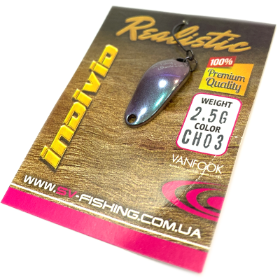Блесна SV FISHING Individ 2.5гр цвет CH03 Блесна SV FISHING Individ 2.5гр цвет CH03