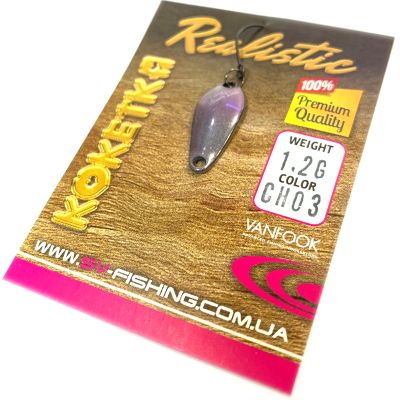 Блесна SV FISHING Koketka 1.2гр цвет CH03 Блесна SV FISHING Koketka 1.2гр цвет CH03