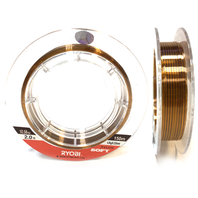 Леска RYOBI Nitlon Soft Nylon 0.235мм 150м brown