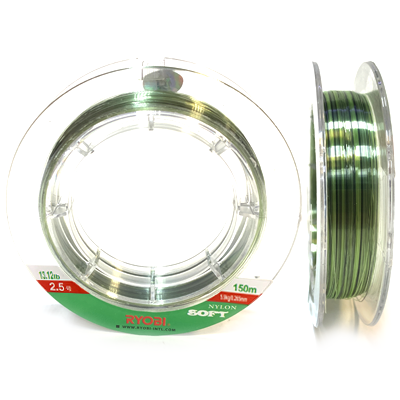 Леска RYOBI Nitlon Soft Nylon 0.265мм 150м green