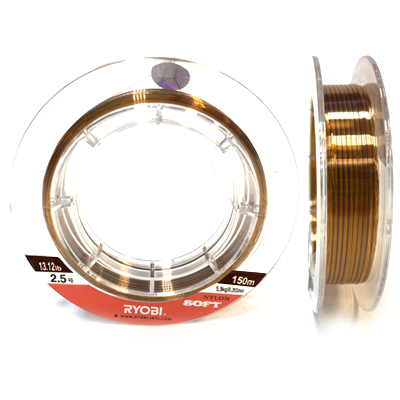 Леска RYOBI Nitlon Soft Nylon 0.265мм 150м brown