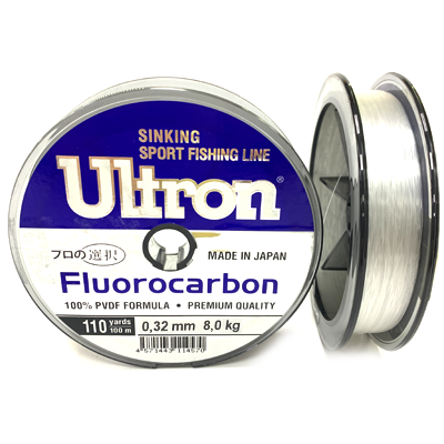 Леска ULTRON Fluorocarbon 0.32мм 100м