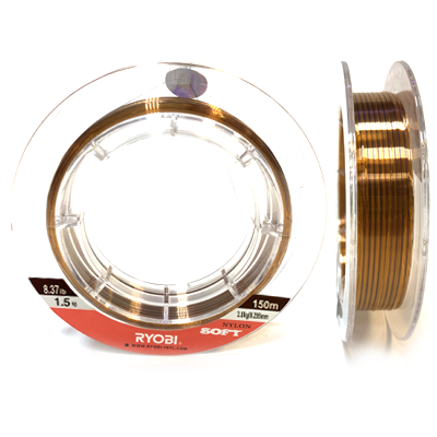 Леска RYOBI Nitlon Soft Nylon 0.205мм 150м brown