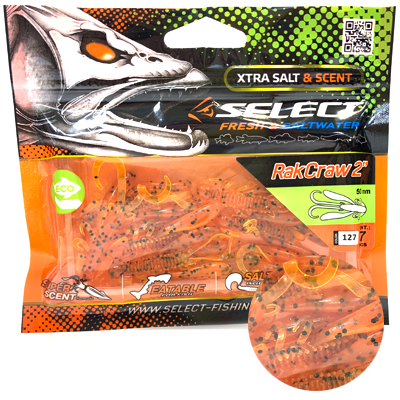 Силиконовая приманка SELECT Rak Craw 2" цвет 127