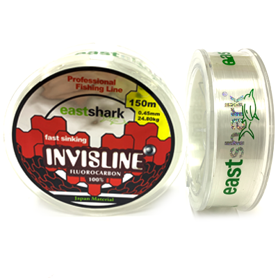 Леска EastShark INVISLINE Fluorocarbon 0.45мм 150м