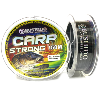 Леска BUSHIDO Carp Strong 0.28мм 150м