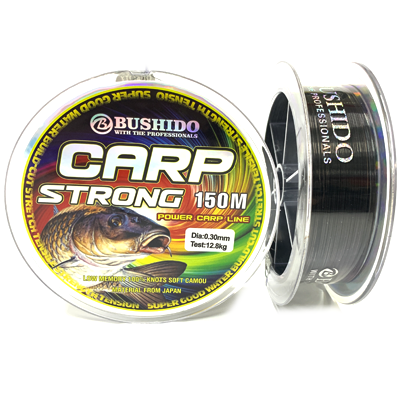 Леска BUSHIDO Carp Strong 0.30мм 150м