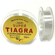 Леска OMAKS Super Tiagra Fluorocarbon Leader 0.18мм 30м Леска OMAKS Super Tiagra Fluorocarbon Leader 0.18мм 30м