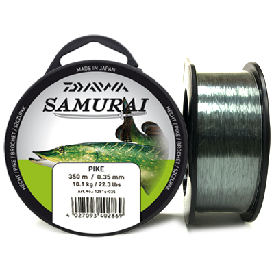 Леска DAIWA Samurai Pike Ø0.35мм 300м Леска DAIWA Samurai Pike Ø0.35мм 300м