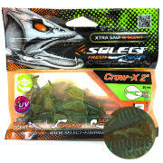 Силиконовая приманка SELECT Crow-X 2" цвет 087