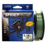 Плетёный шнур Spiderwire EZ Braid Green 0.15мм 137м