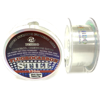 Леска BUSHIDO Fluorocarbon Still 0.18мм 130м