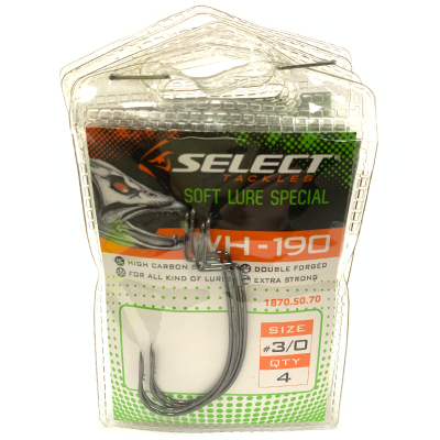 Крюк офсетник SELECT WH-190 #3/0 Крюк офсетник SELECT WH-190 #3/0