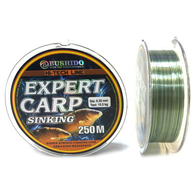 Леска BUSHIDO Expert Carp 0.35мм 250м