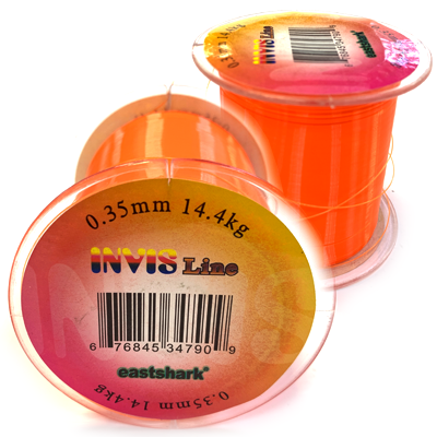 Леска EastShark INVISLINE 0.35мм 300м оранжевая Леска EastShark INVISLINE 0.35мм 300м оранжевая
