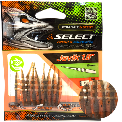 Силиконовая приманка SELECT Javik 1.8" цвет 217