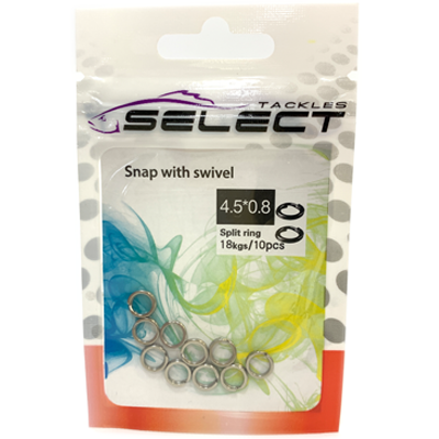 Кольца заводные SELECT Split Ring 4.5х0.8
