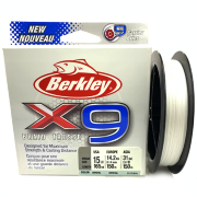 Плетёный шнур BERKLEY X9 Braid Crystal 0.14мм 150м