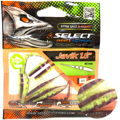 Силиконовая приманка SELECT Javik 1.8" цвет 201