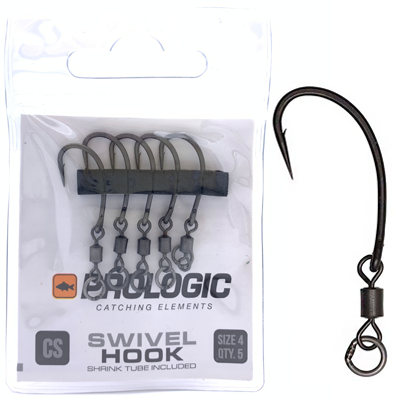 Крюк с вертлюгом Prologic Swivel Hook CS #4 Крюк с вертлюгом Prologic Swivel Hook CS #4
