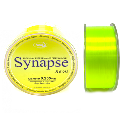 Леска KATRAN Synapse neon 0.255мм 300м Леска KATRAN Synapse neon 0.255мм 300м