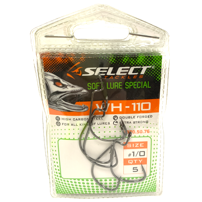 Крюк офсетник SELECT WH-110 #1/0 Крюк офсетник SELECT WH-110 #1/0