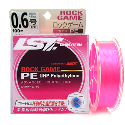 Плетёный шнур LineSystem Rock Game PE Pink 0.128мм 100м Плетёный шнур LineSystem Rock Game PE Pink 0.128мм 100м