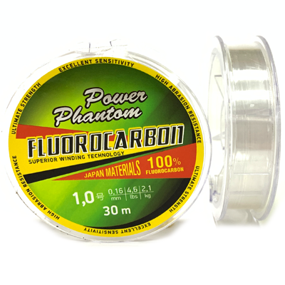 Леска Power Phantom Fluorocarbon 0.16мм 30м