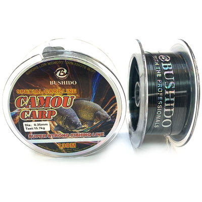 Леска BUSHIDO Camou Carp 0.35мм 130м