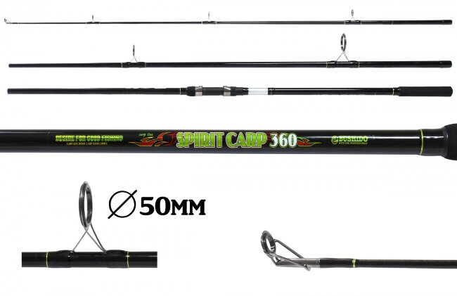 Удилище BUSHIDO SPIRIT CARP 3.60м 3.50lb