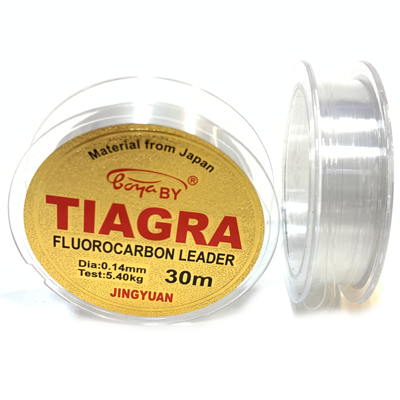 Леска BOYA BY Tiagra Fluorocarbon Leader 0.14мм 30м