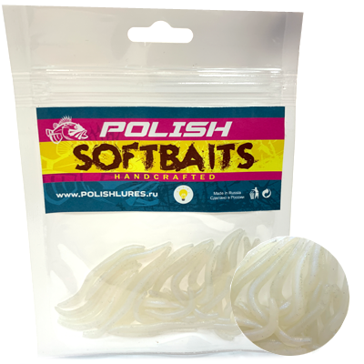 Силиконовая приманка POLISH White