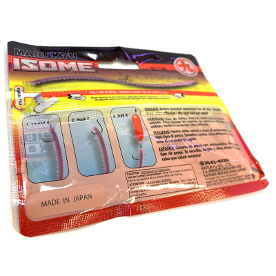 Силиконовая приманка MARUKYU Isome IS-06/L/Glow Pearp Силиконовая приманка MARUKYU Isome IS-06/L/Glow Pearp