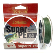 Плетёный шнур RUBICON Super PE X4 Braid Green 0.22мм 135м