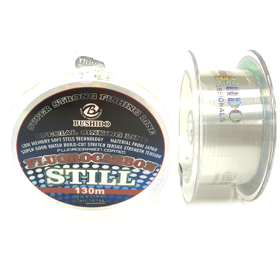 Леска BUSHIDO Fluorocarbon Still 0.35мм 130м Леска BUSHIDO Fluorocarbon Still 0.35мм 130м