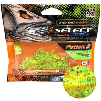 Силиконовая приманка SELECT Fetish 2" цвет 050 Силиконовая приманка SELECT Fetish 2" цвет 050