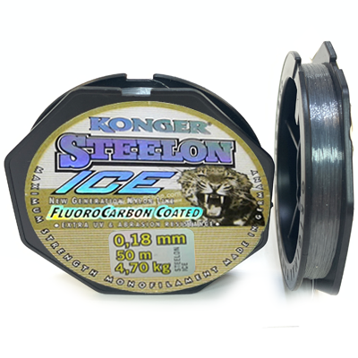 Леска KONGER Steelon ICE 0.18мм 50м Леска KONGER Steelon ICE 0.18мм 50м