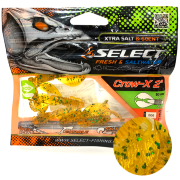 Силиконовая приманка SELECT Crow-X2" цвет 006 