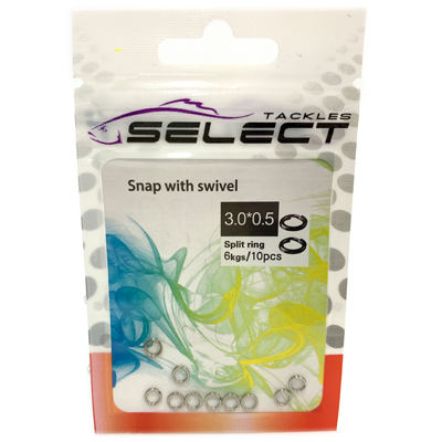 Кольца заводные SELECT Split Ring 3.0х0.5 Кольца заводные SELECT Split Ring 3.0х0.5