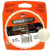 Плетёный шнур Spiderwire Dura-Silk White 0.17мм 137м