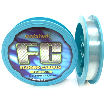 Леска EastShark FC Fluorocarbon 0.18мм 100м Леска EastShark FC Fluorocarbon 0.18мм 100м