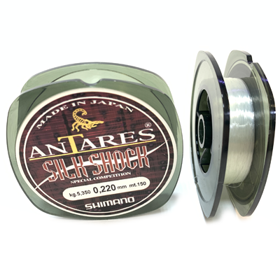 Леска Shimano Antares Silk Shock 0.22мм 150м Леска Shimano Antares Silk Shock 0.22мм 150м
