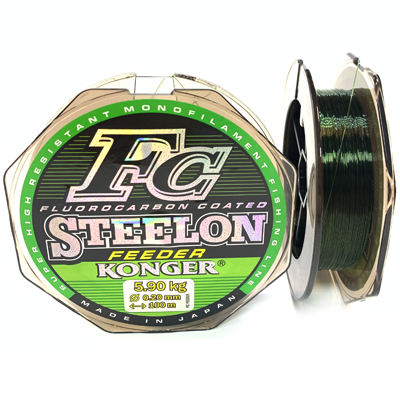 Леска KONGER FC Steelon Feeder 0.20мм 100м Леска KONGER FC Steelon Feeder 0.20мм 100м