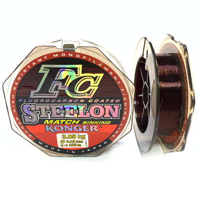 Леска KONGER Steelon FC Match Fluorocarbon Coated 0.16мм 100м