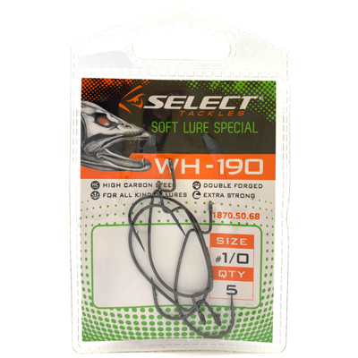 Крюк офсетник SELECT WH-190 #1/0