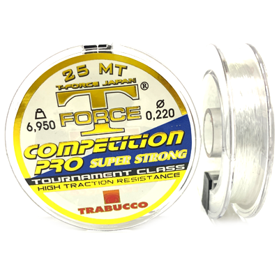 Леска TRABUCCO T-FORCE Competition Pro Super Strong 0.220мм 25м