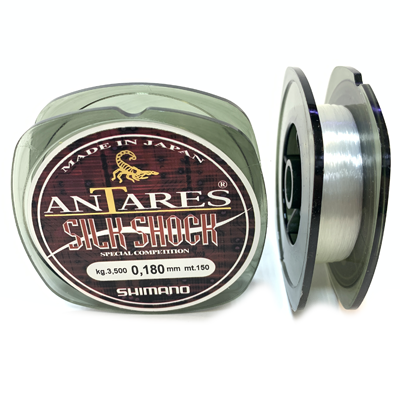Леска Shimano Antares Silk Shock 0.18мм 150м Леска Shimano Antares Silk Shock 0.18мм 150м